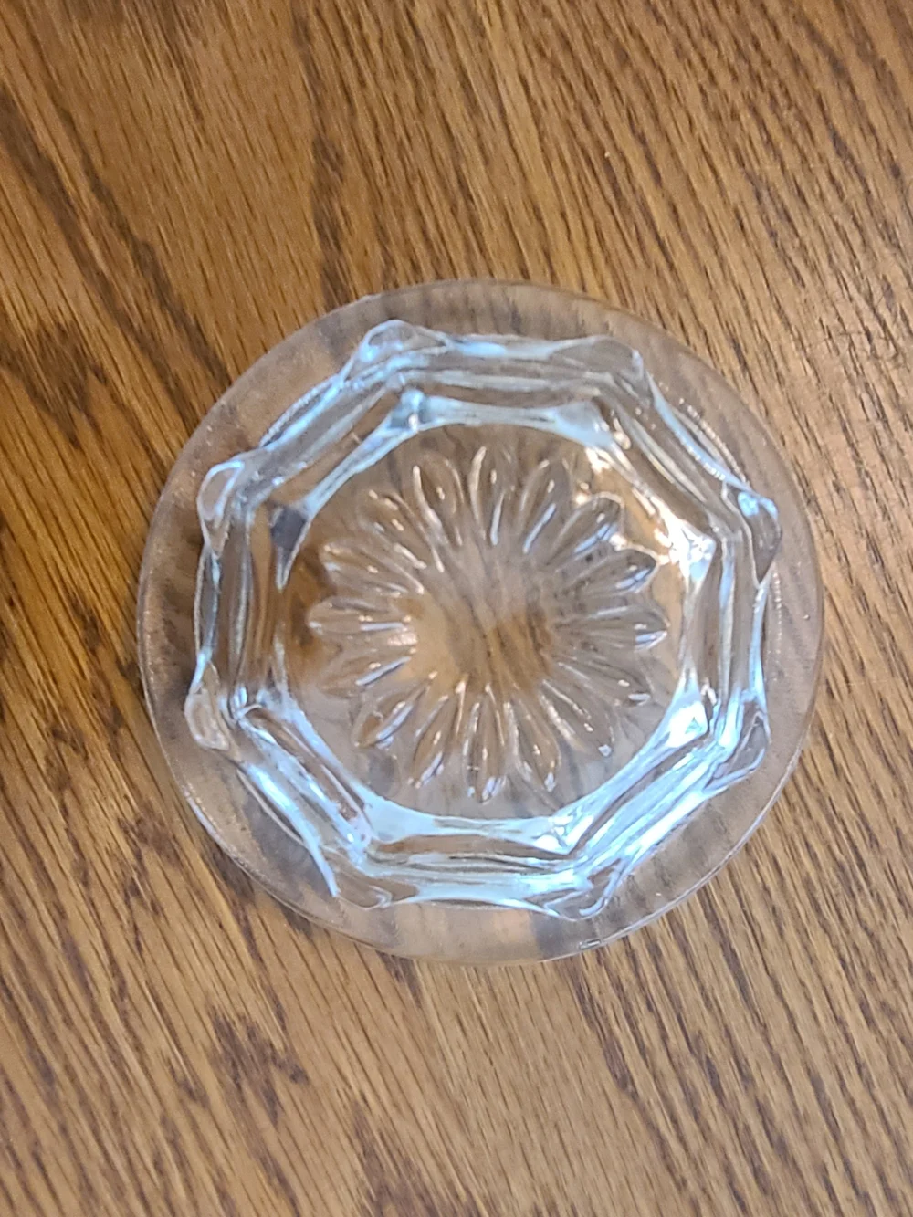 Anchor Hocking Clear Glass Square Pantry Jar with Decorative Lid